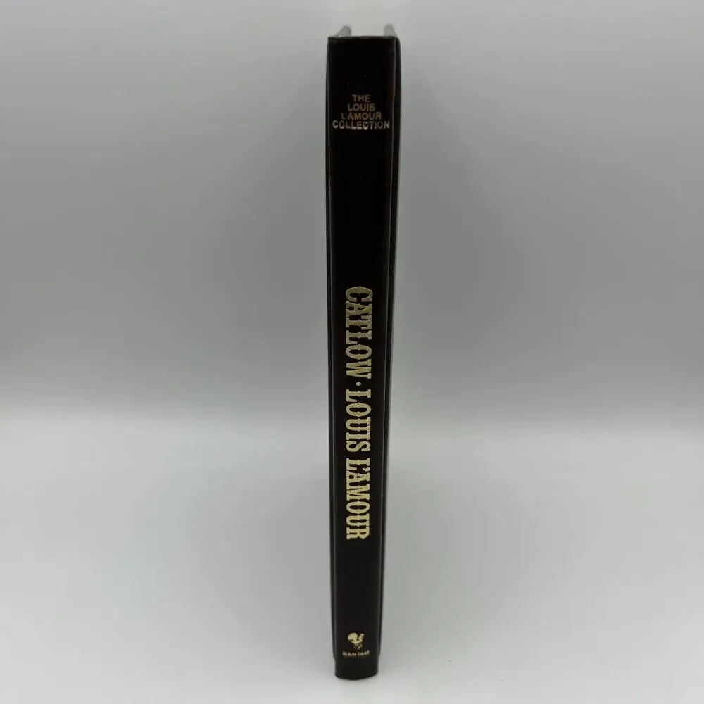 Catlow- Louis L'Amour - Bantam Leatherette Hardcover Book Like New